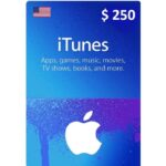 $250 USA Apple iTunes Gift Card (Instant E-mail Delivery)