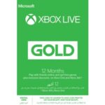Microsoft XBox Live Gold 12 Months Membership - Universal Card (E-mail Delivery)